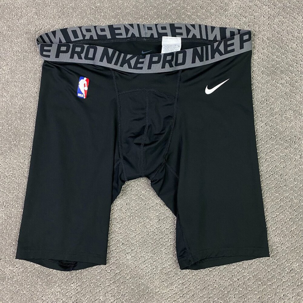 Nike Pro Dri Fit NBA Compression Shorts Men's 3XL Black Player Issue 880802 010